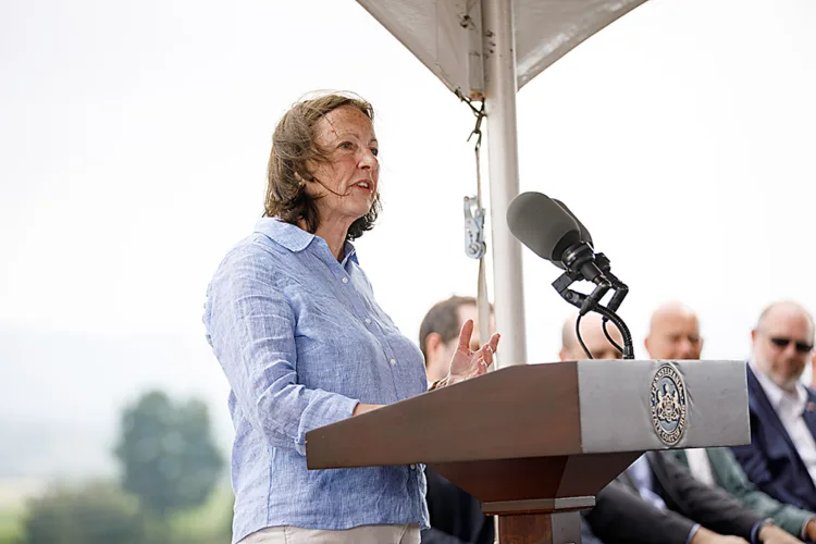 Bedford’s Bette Brown Slayton Business Park breaks ground